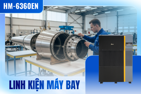 Đưa độ ẩm về 55% cho nhà máy sản xuất linh kiện máy bay Đưa độ ẩm về 55% cho nhà máy sản xuất linh kiện máy bay