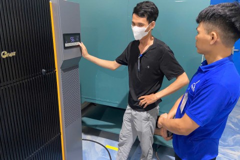 Lắp đặt máy hút ẩm công nghiệp – Quy trình chuẩn kỹ thuật