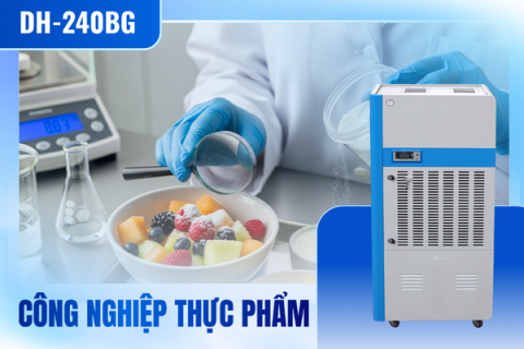 Xử lý ẩm trong lĩnh vực Công nghiệp Thực Phẩm với Fujihaia DH240BG Xử lý ẩm trong lĩnh vực Công nghiệp Thực Phẩm với Fujihaia DH240BG