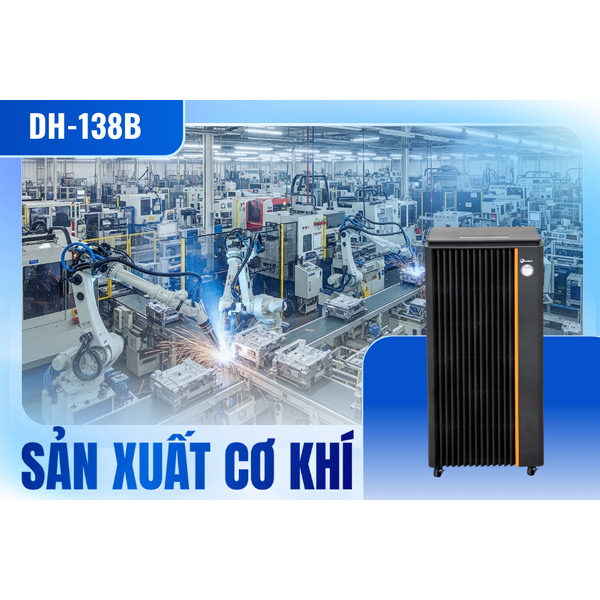 Giải pháp cho công ty cơ khí với máy hút ẩm công nghiệp Fujihaia DH138