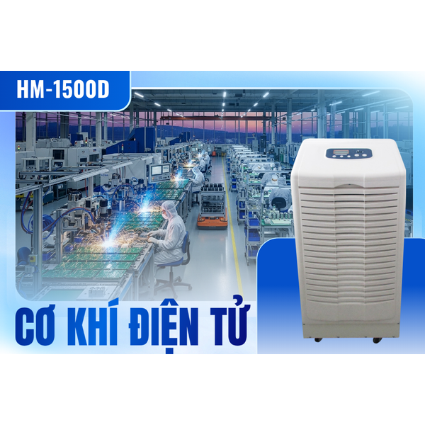Xử lý ẩm cho Công ty Tân Hà Phát với máy hút ẩm công nghiệp FujiE HM-1500D