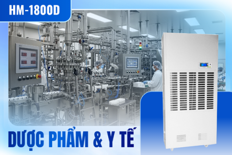 Xử lý ẩm bằng máy hút ẩm công nghiệp cho Công ty Dược phẩm SANCO Xử lý ẩm bằng máy hút ẩm công nghiệp cho Công ty Dược phẩm SANCO