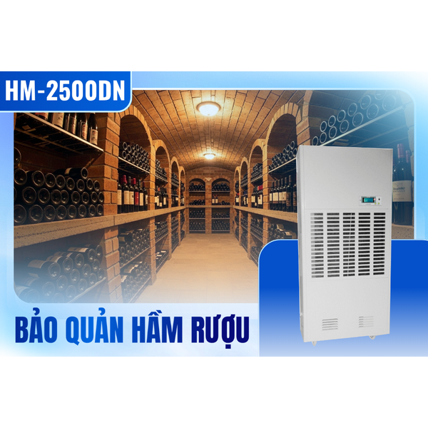 Giữ vị ngon của rượu vang  bằng với máy hút ẩm công nghiệp