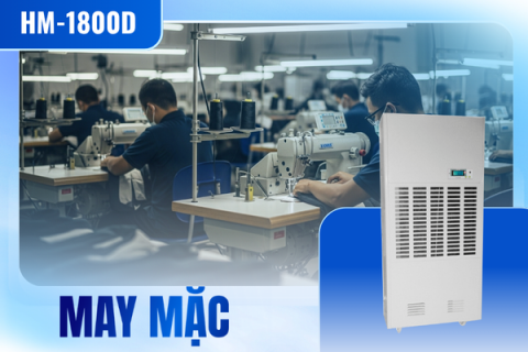Bàn giao máy hút ẩm công nghiệp cho doanh nghiệp sản xuất áo khoác Bàn giao máy hút ẩm công nghiệp cho doanh nghiệp sản xuất áo khoác