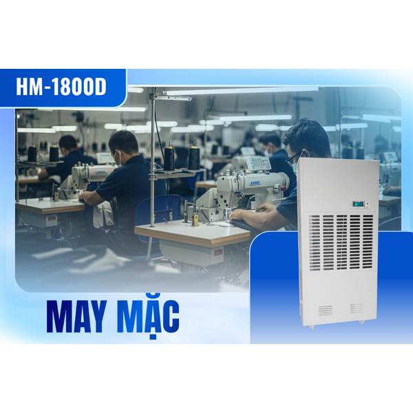 Bàn giao máy hút ẩm công nghiệp cho doanh nghiệp sản xuất áo khoác