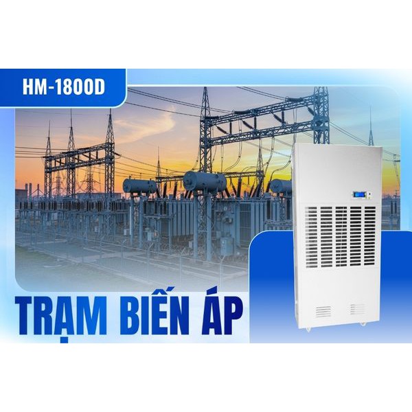Newage lắp đặt máy hút ẩm công nghiệp tại Trạm biến áp Bảo Hưng