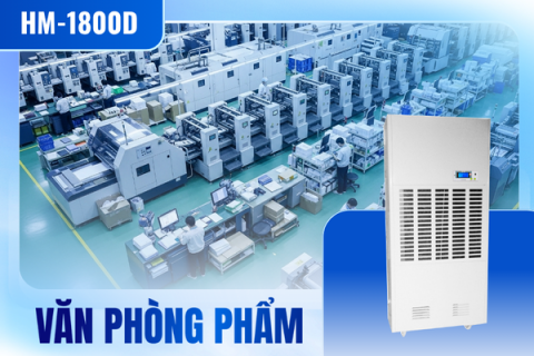 Kiểm soát độ ẩm đạt chuẩn cho ngành văn phòng phẩm Công ty Hông Hà Kiểm soát độ ẩm đạt chuẩn cho ngành văn phòng phẩm Công ty Hông Hà