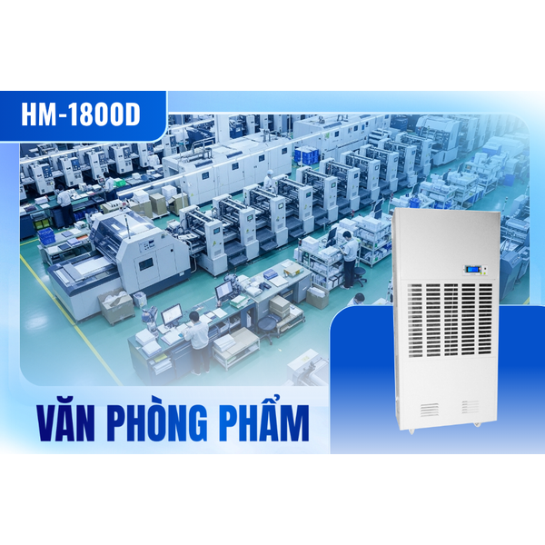 Kiểm soát độ ẩm đạt chuẩn cho ngành văn phòng phẩm Công ty Hông Hà
