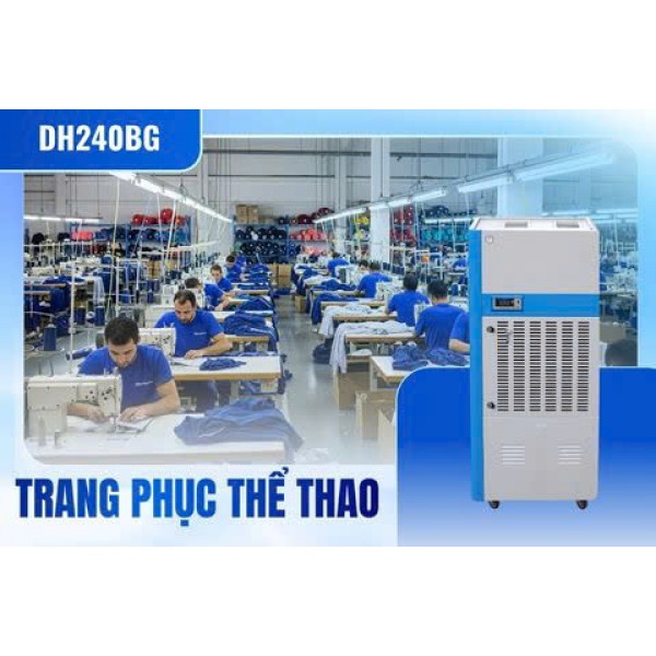 Bổ sung máy hút ẩm công nghiệp gia tăng xử lý ẩm cho nhà máy giày dép