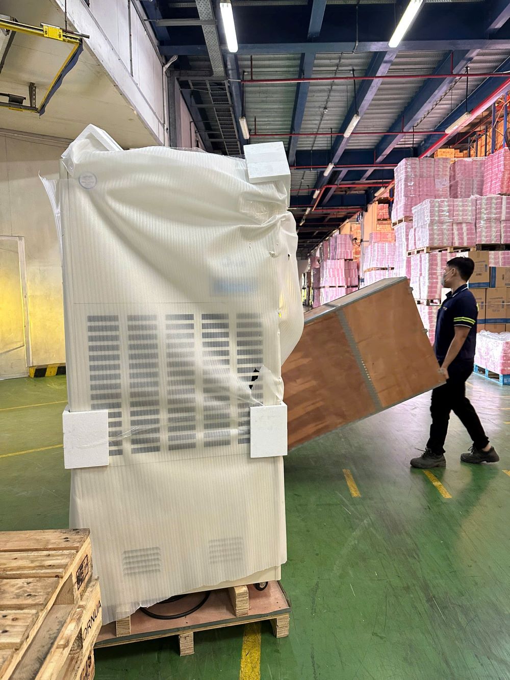 Máy hút ẩm công nghiệp FujiE HM-2408D xử lý ẩm trong chế biển thực phẩm