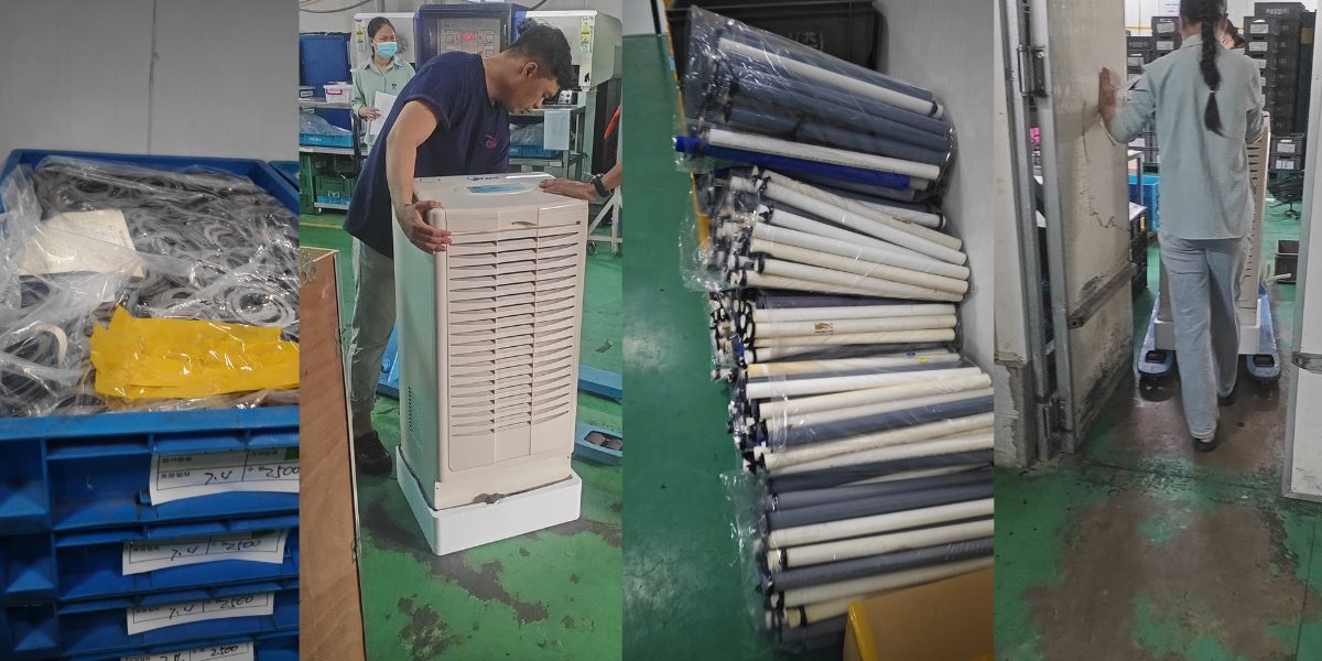 Máy hút ẩm công nghiệp cho sản xuất cao su kỹ thuật