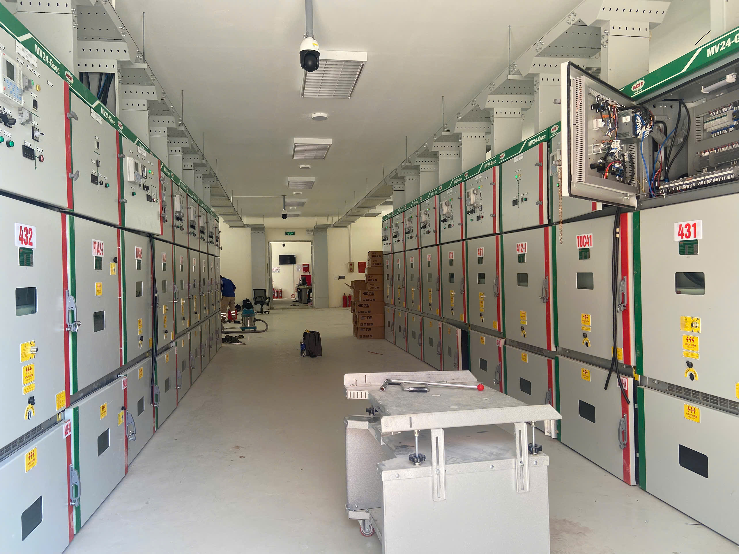 Bàn giao máy hút ẩm công nghiệp cho hệ thống trạm biến áp Bắc Giang