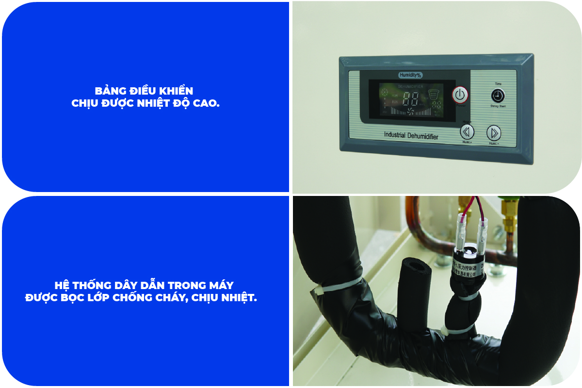 Máy hút ẩm công nghiệp FujiE ACD10S cho môi trường ăn mòn Axit/kiềm