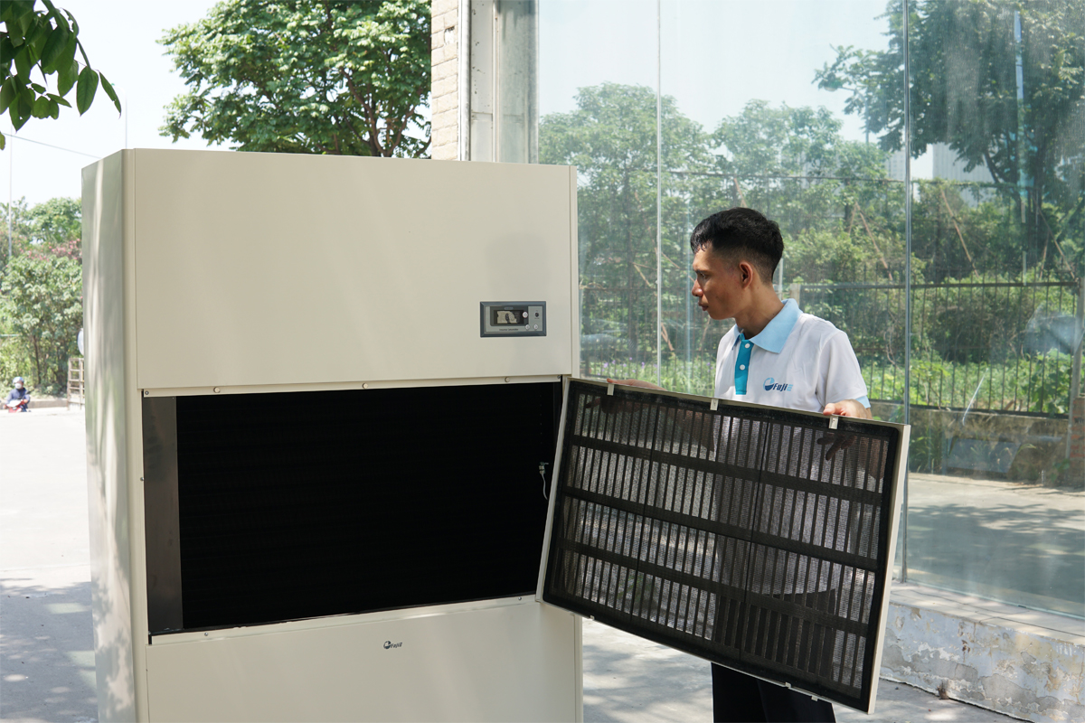 Máy hút ẩm công nghiệp FujiE ACD20S cho môi trường ăn mòn Axit/kiềm