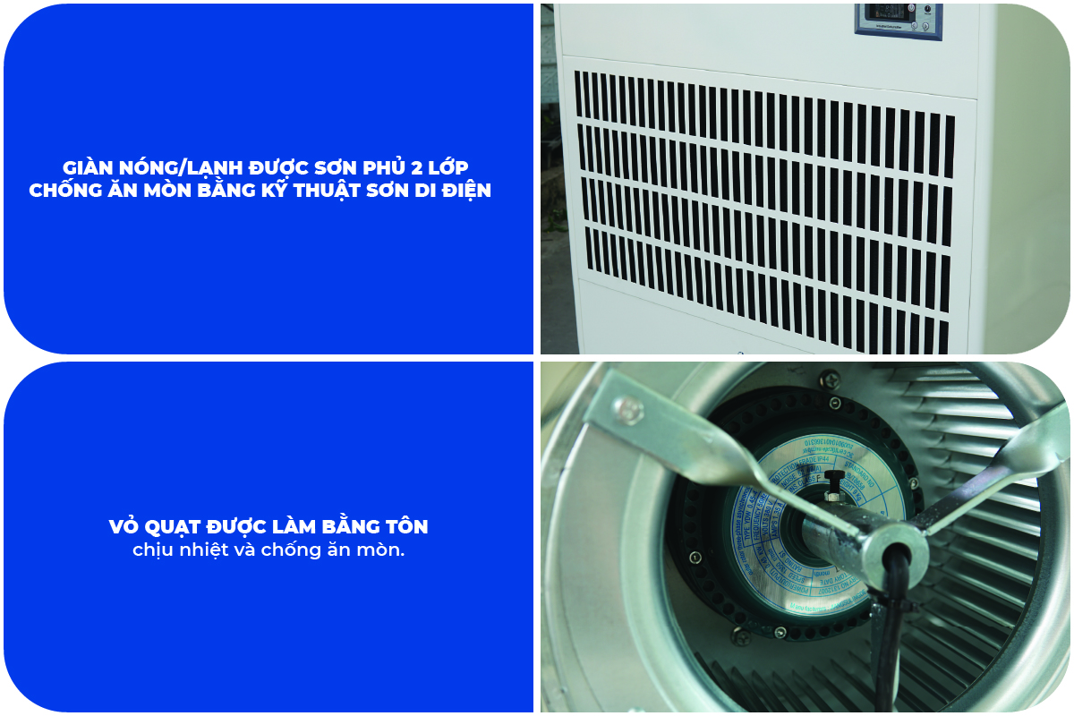 Máy hút ẩm công nghiệp FujiE ACD20S cho môi trường ăn mòn Axit/kiềm