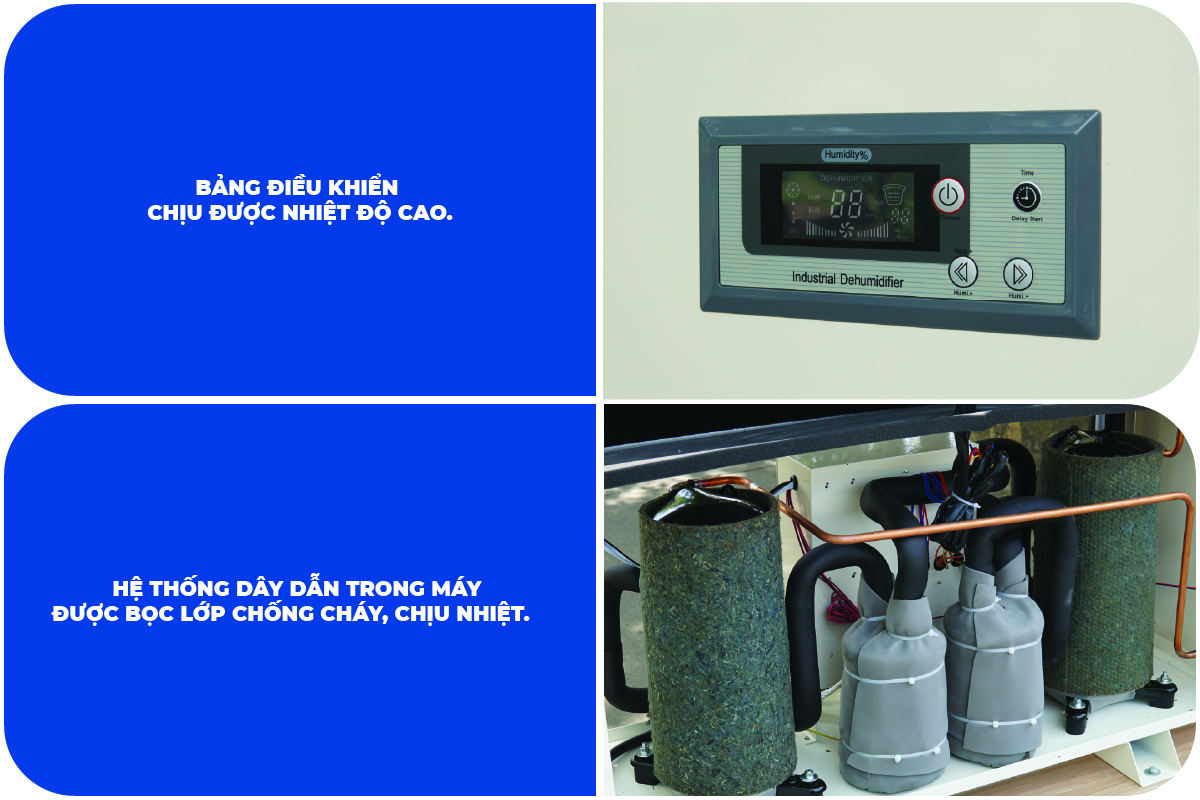 Máy hút ẩm công nghiệp FujiE ACD20S cho môi trường ăn mòn Axit/kiềm