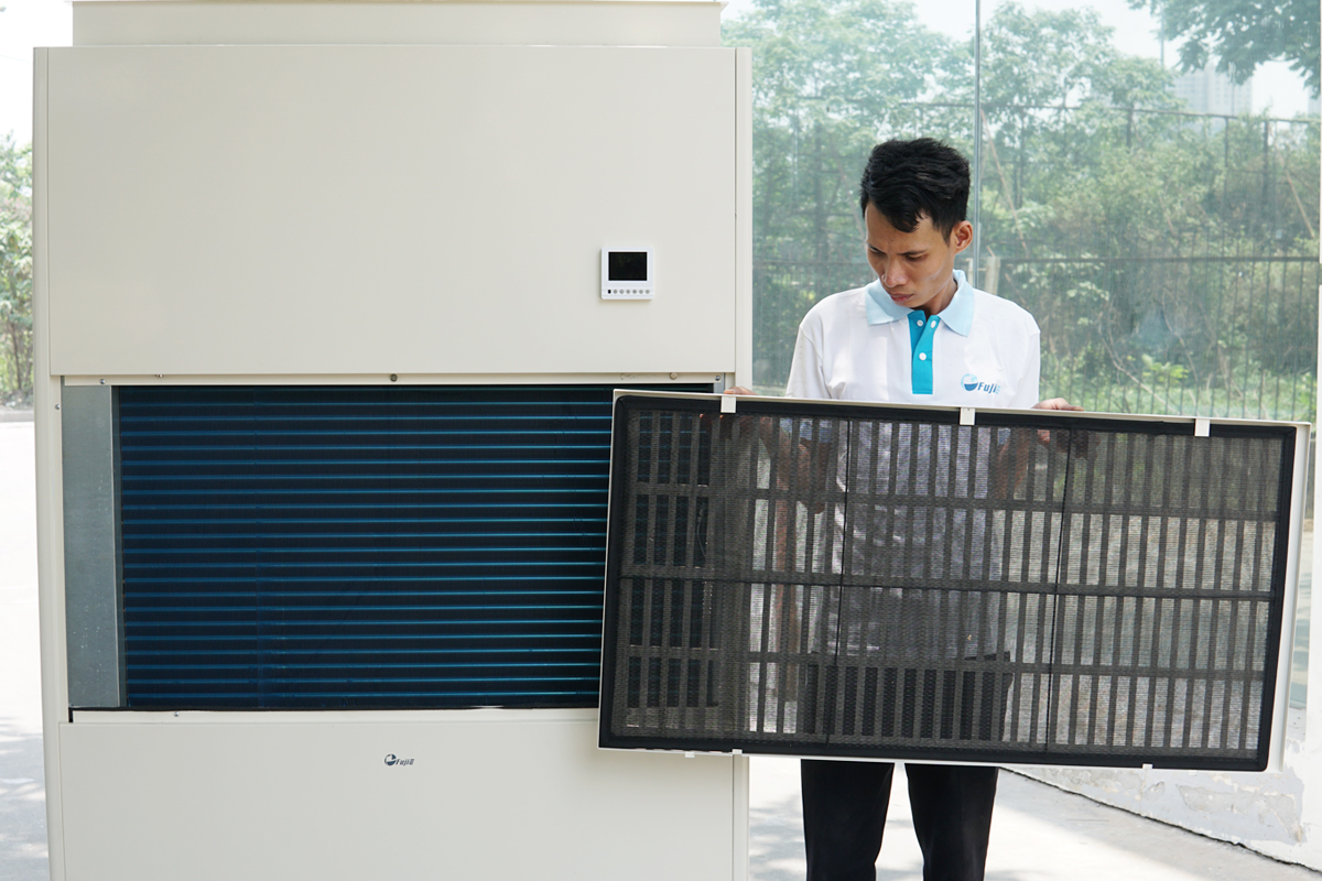 Máy hút ẩm công nghiệp FujiE ETD20S chuyên dụng cho mục đích sấy