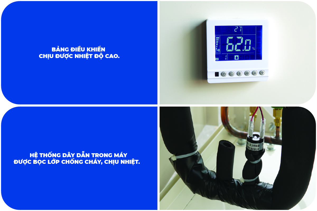 Máy hút ẩm công nghiệp FujiE ETD7S chuyên dụng cho mục đích sấy