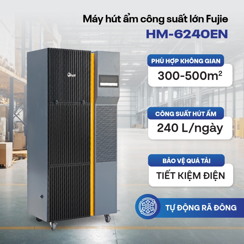 Máy hút ẩm công nghiệp FujiE HM-6240EN