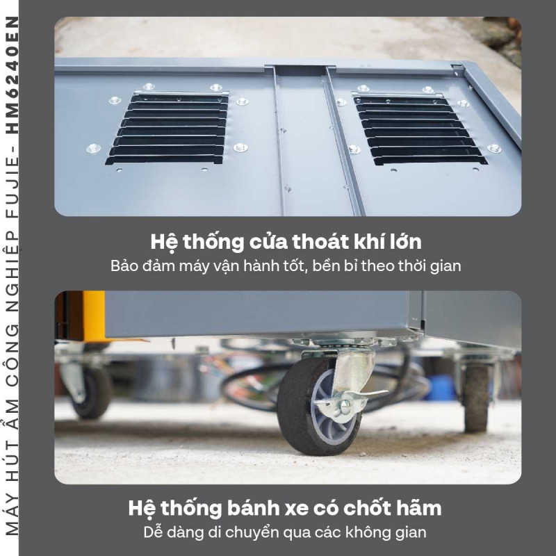 Máy hút ẩm công nghiệp FujiE HM-6240EN