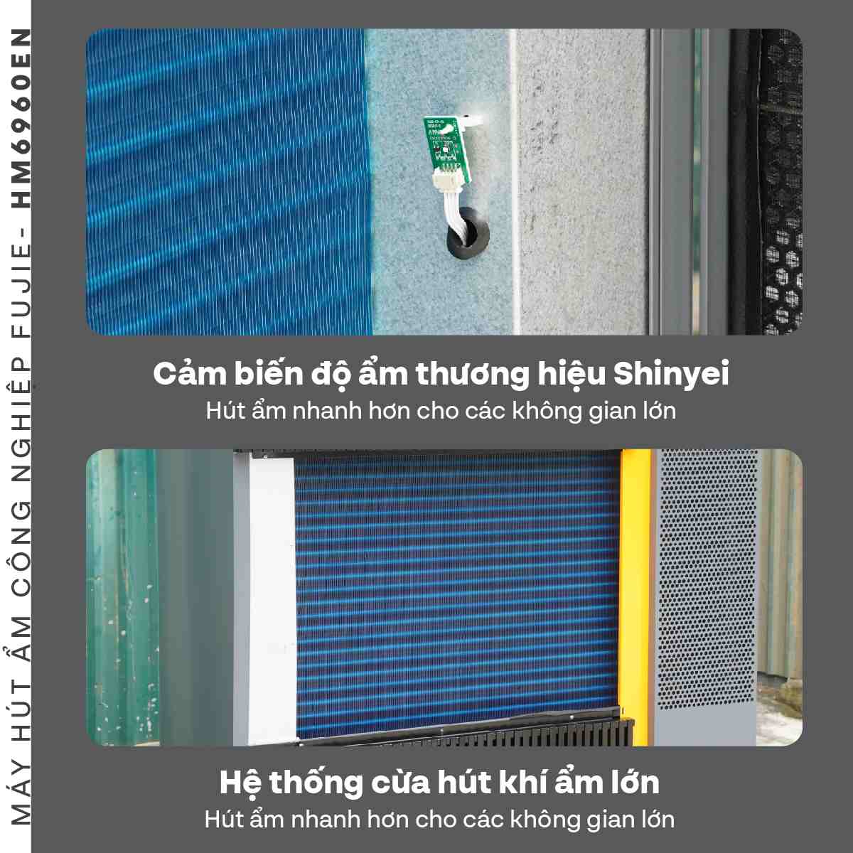 Máy hút ẩm công nghiệp FujiE HM-6960EN