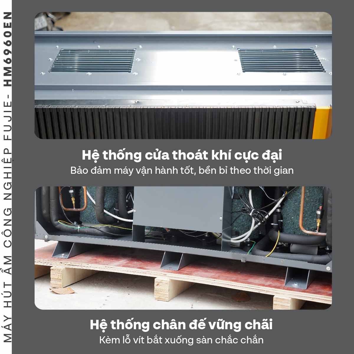 Máy hút ẩm công nghiệp FujiE HM-6960EN