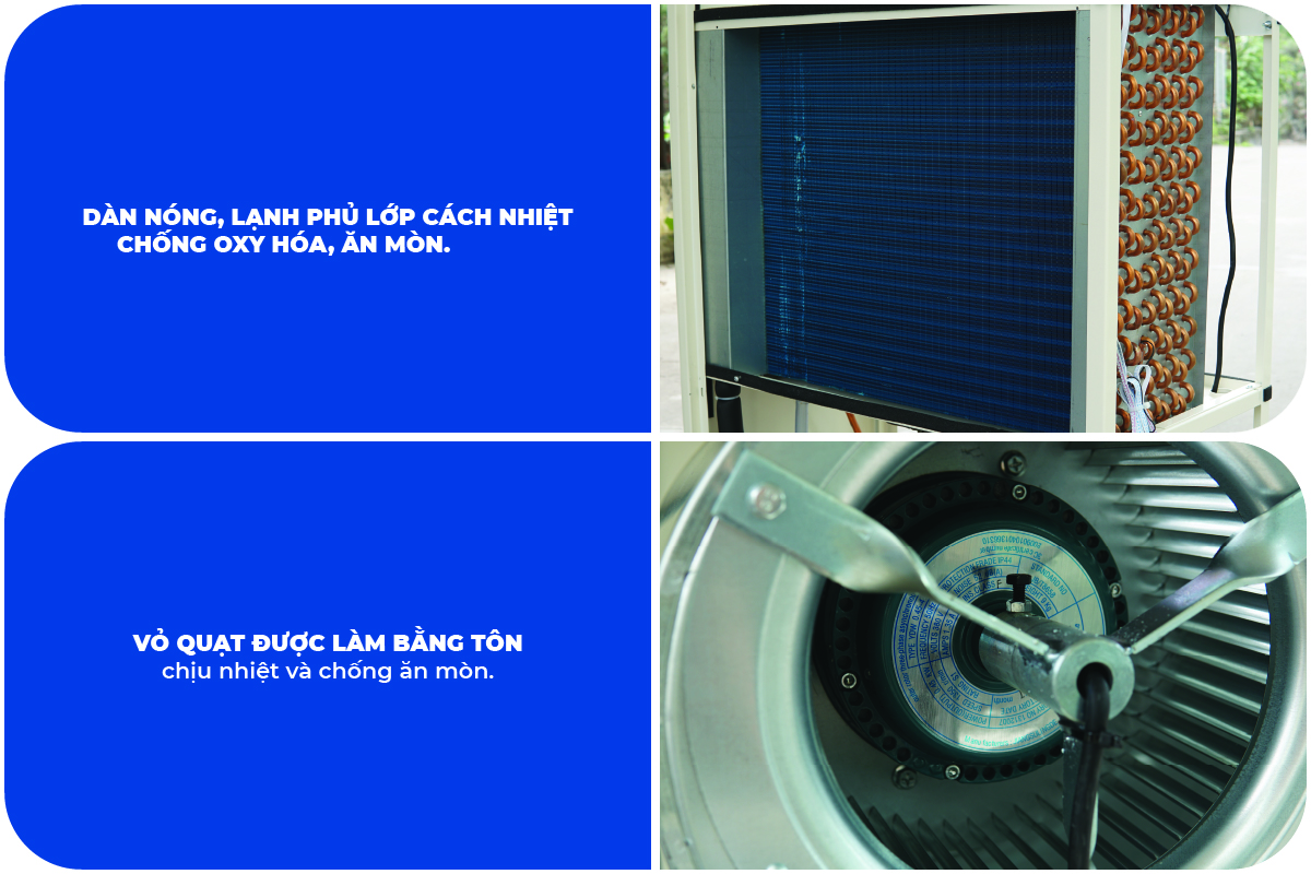 Máy hút ẩm công nghiệp FujiE HTR20S cho môi trường nhiệt độ cao