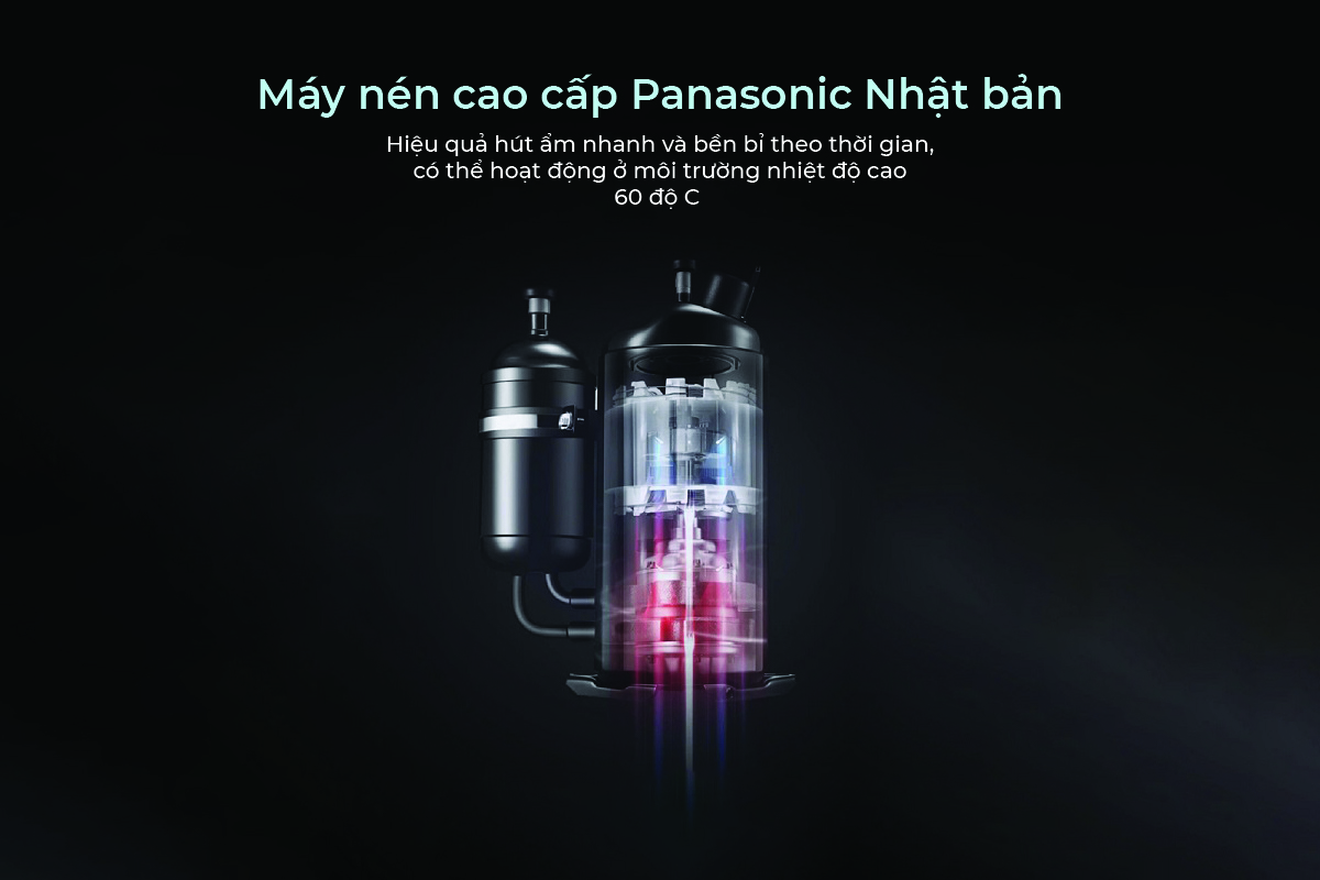 Máy hút ẩm công nghiệp FujiE HTR7S trong môi trường nhiệt độ cao