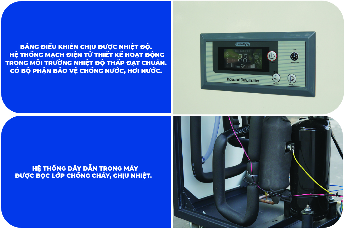 Máy hút ẩm công nghiệp FujiE LTR10S cho môi trường nhiệt độ thấp