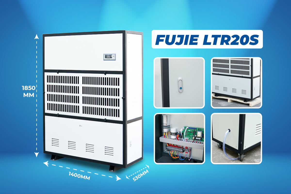 Máy hút ẩm công nghiệp FujiE LTR20S cho môi trường nhiệt độ thấp