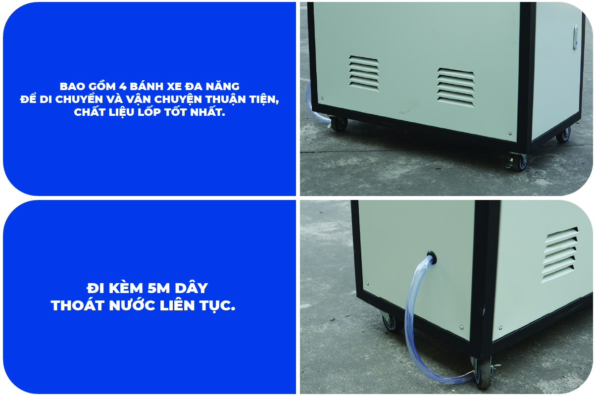 Máy hút ẩm công nghiệp FujiE LTR7S cho môi trường nhiệt độ thấp