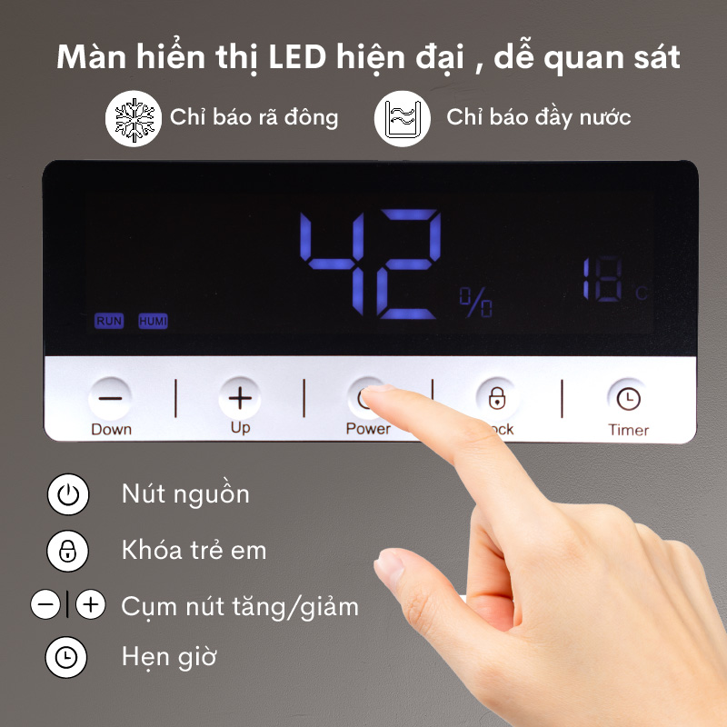 Máy hút ẩm công nghiệp Fujihaia DH138B