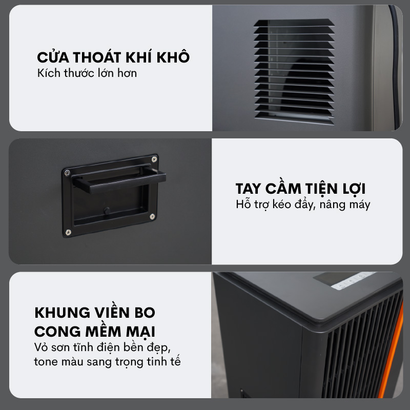 Máy hút ẩm công nghiệp Fujihaia DH138B