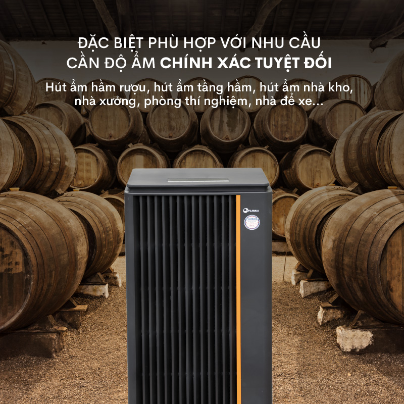 Máy hút ẩm công nghiệp Fujihaia DH138B