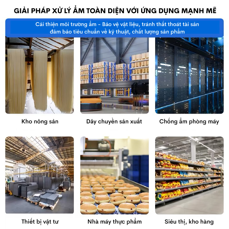 Máy hút ẩm công nghiệp là gì