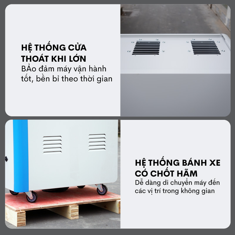 Máy hút ẩm công nghiệp Fujihaia DH168BG