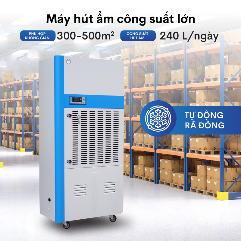 Máy hút ẩm công nghiệp Fujihaia DH240BG