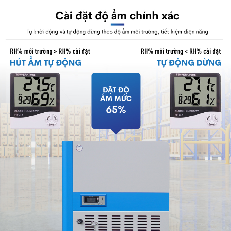 Máy hút ẩm công nghiệp Fujihaia DH240BG