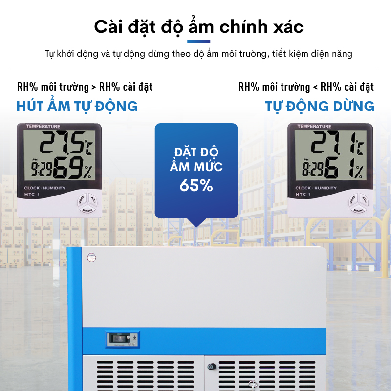 Máy hút ẩm công nghiệp Fujihaia DH360BG