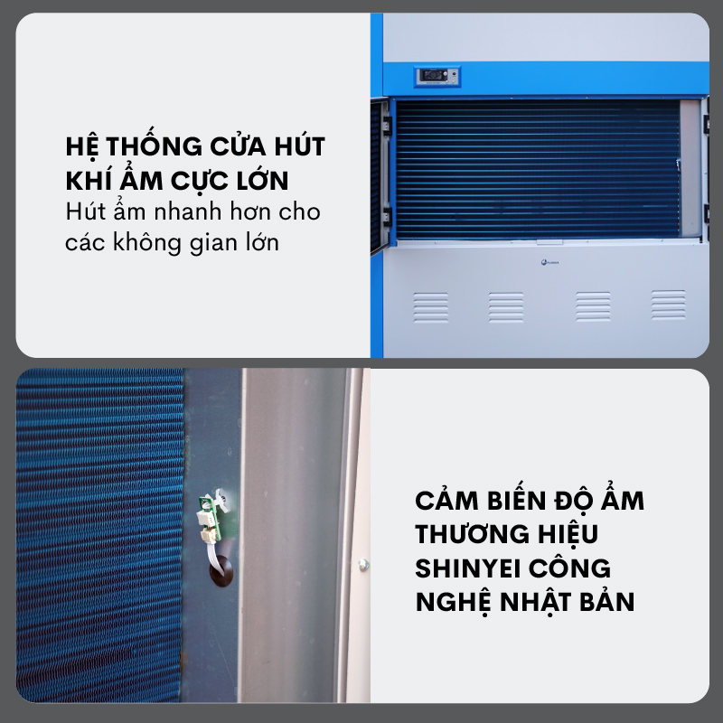 Máy hút ẩm công nghiệp Fujihaia DH480BG