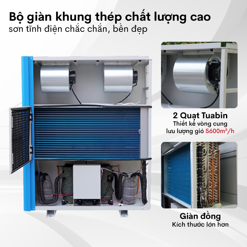 Máy hút ẩm công nghiệp Fujihaia DH480BG