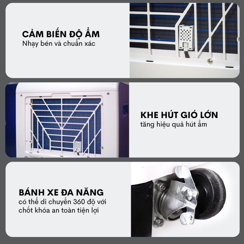 Máy hút ẩm công nghiệp Fujihaia DH55BL