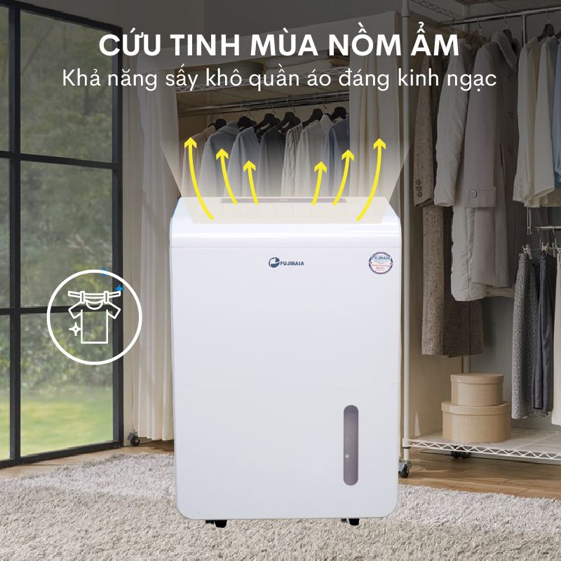 Máy hút ẩm công nghiệp Fujihaia DH70B