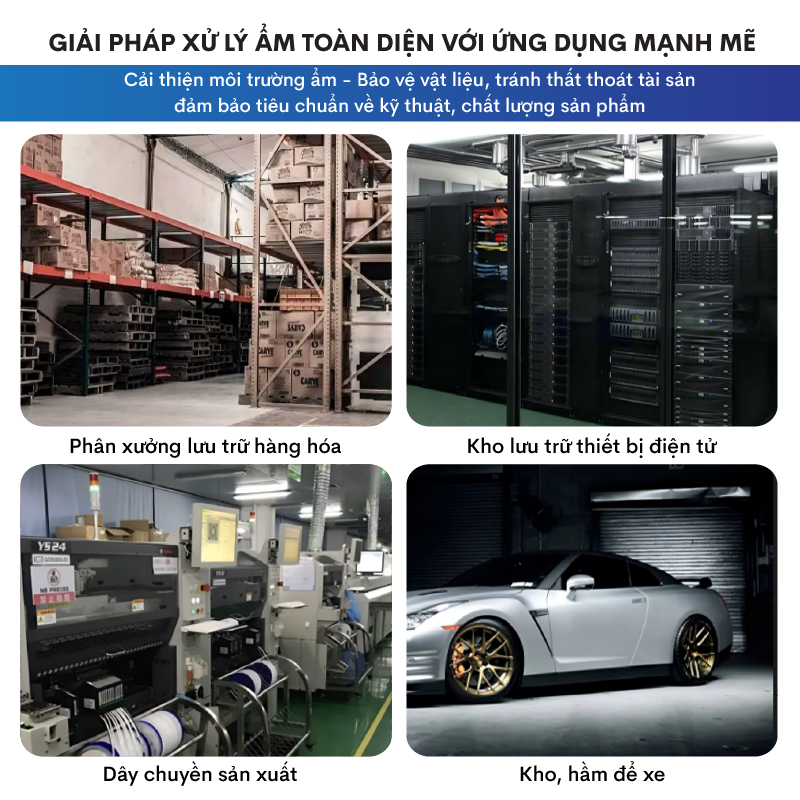 Máy hút ẩm công nghiệp Fujihaia DH70BL