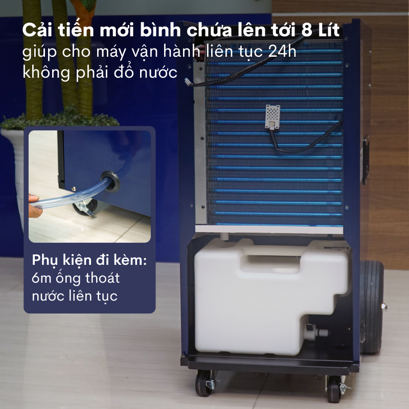Máy hút ẩm công nghiệp Fujihaia DH70BL