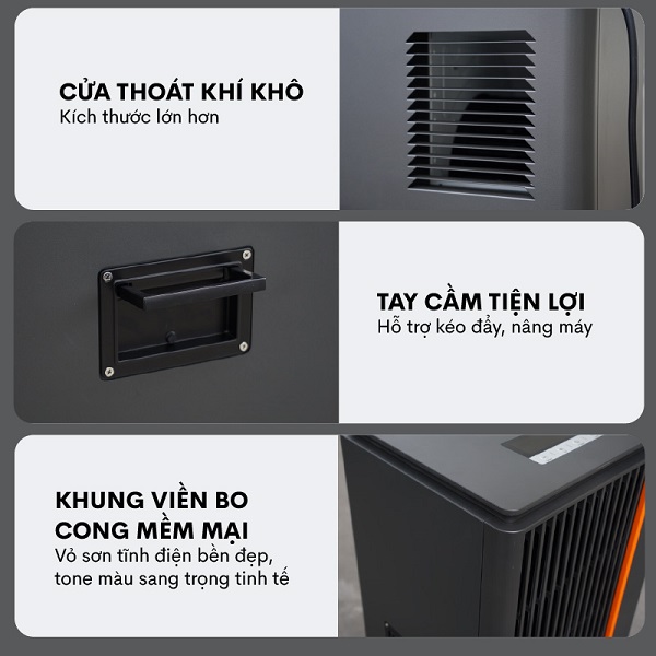 Máy hút ẩm công nghiệp Fujihaia DH90B