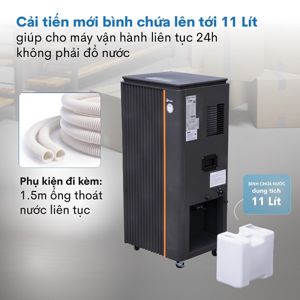 Máy hút ẩm công nghiệp Fujihaia DH90B