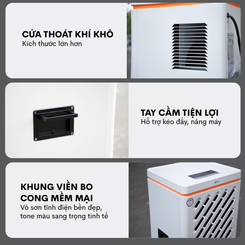 Máy hút ẩm công nghiệp Fujihaia DH90W