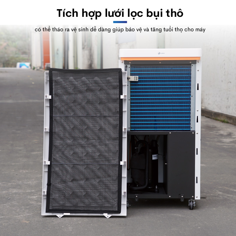 Máy hút ẩm công nghiệp Fujihaia DH90W