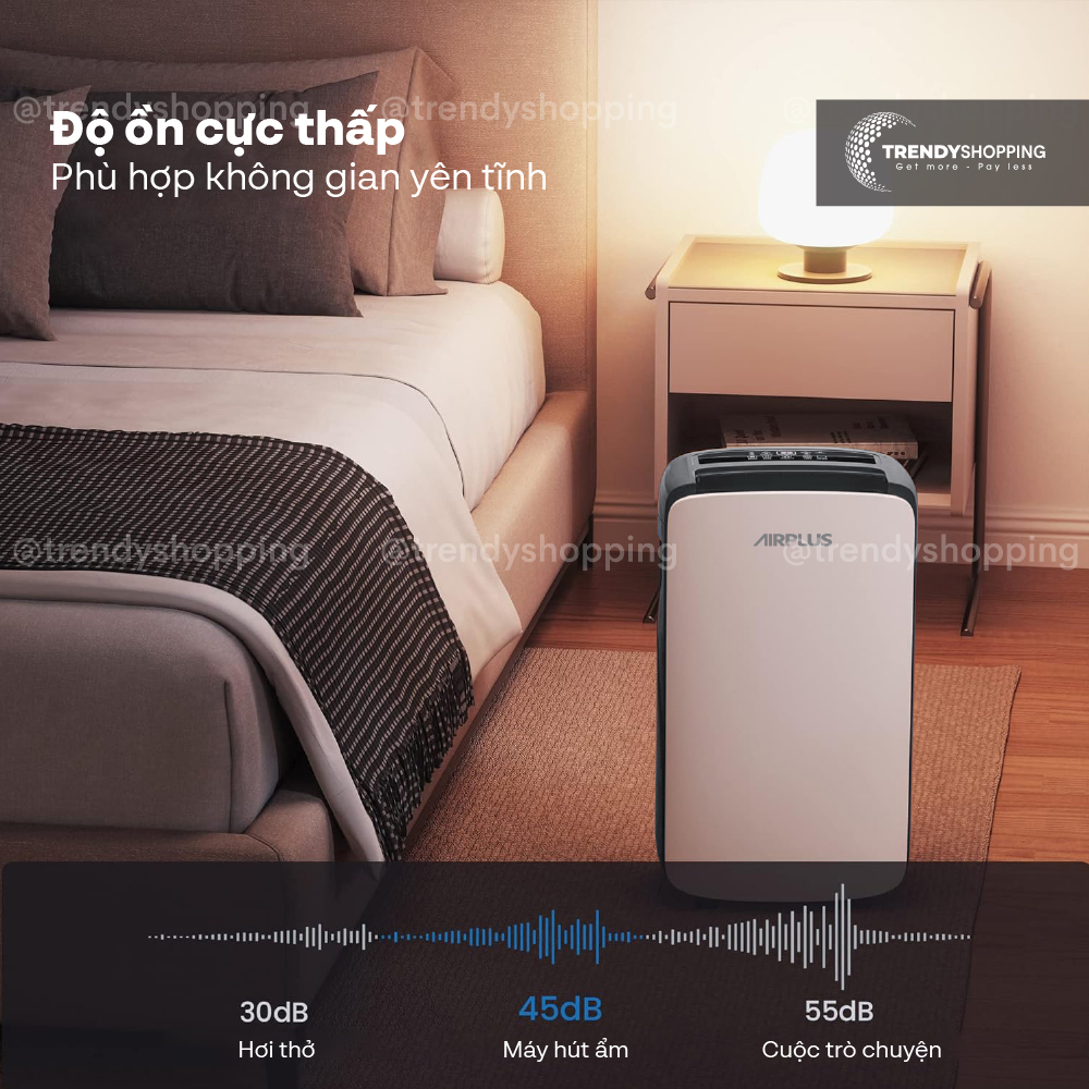 Máy hút ẩm dân dụng Airplus AP10-1903EE